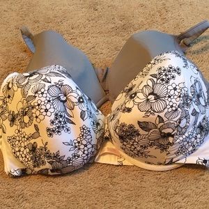 Two bras.